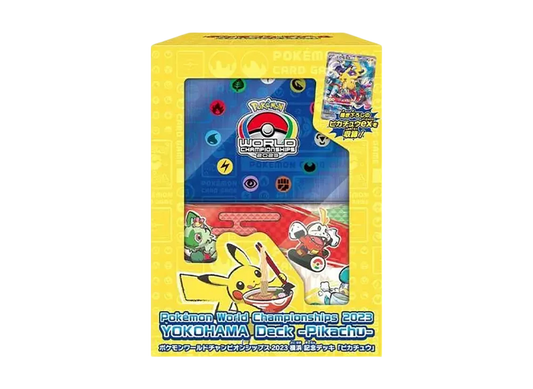 Pokemon World Championships 2023 Yokohama Deck Pikachu Sealed with Promo 001/030