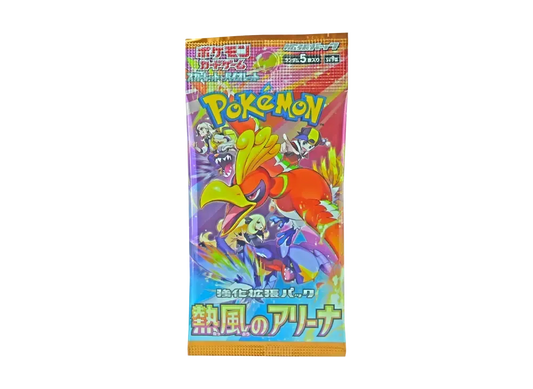 Pokemon Card Japanese Heat Wave Arena Booster Pack SV9a Sealed Hot Air Arena