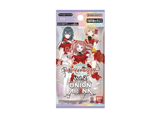 Union Arena Gakuen Idolmaster Vol.2 Booster Box Japanese Sealed UA EX13BT Bandai