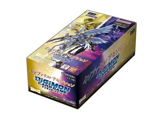 Digimon Card Game Infernal Ascension BT-17 Booster Box Japanese Sealed Lucemon