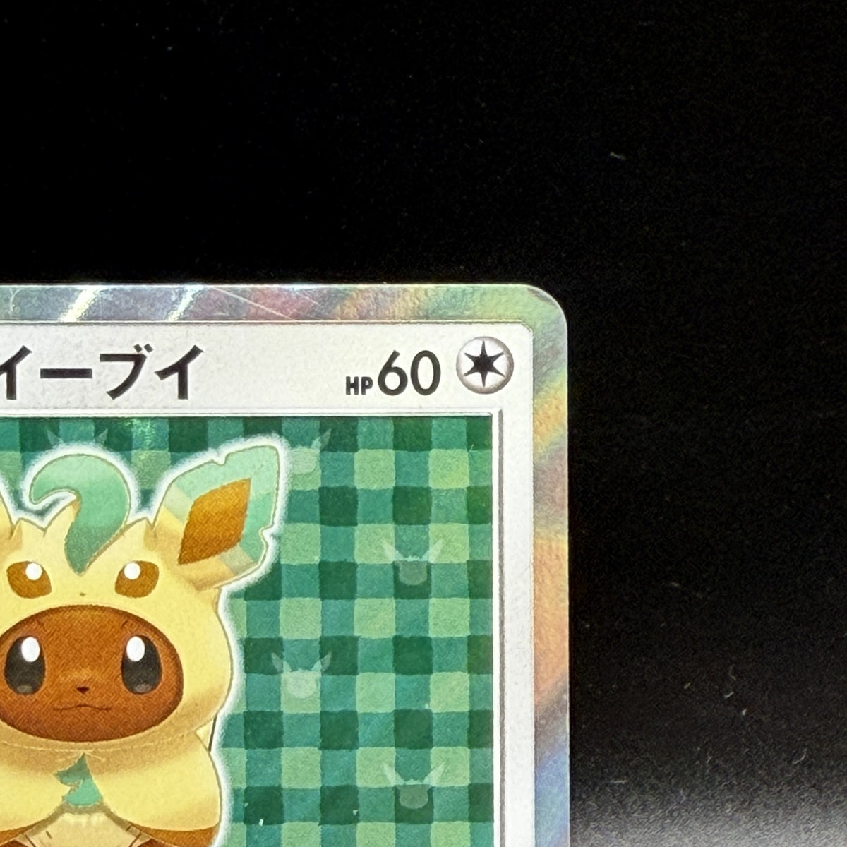 LP Eevee in Poncho Promo 142/SM-P Holo 2017 Pokemon Card Japanese
